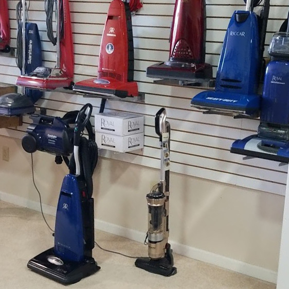 Avon-Indiana-store-interior-dyson-riccar-display-sq Avon IN store interior, Dyson, Riccar Vacuum Cleaners