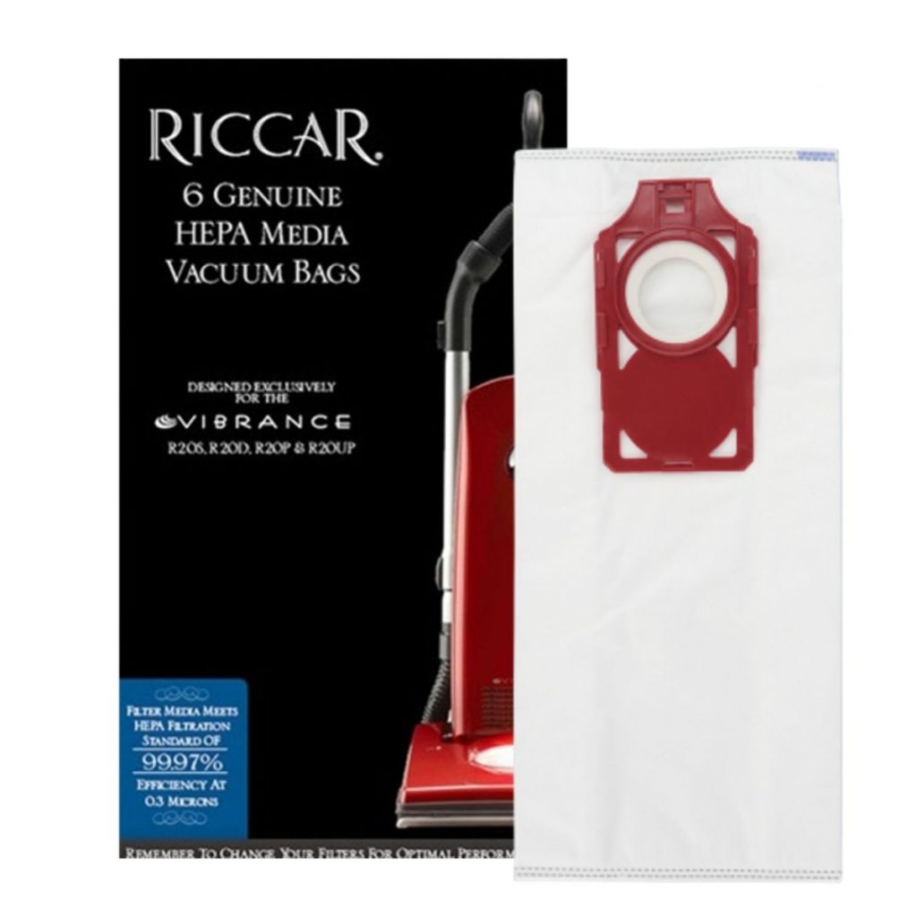 Riccar Hepa R20 Vibrance Bag 6 pk Vacuums & More